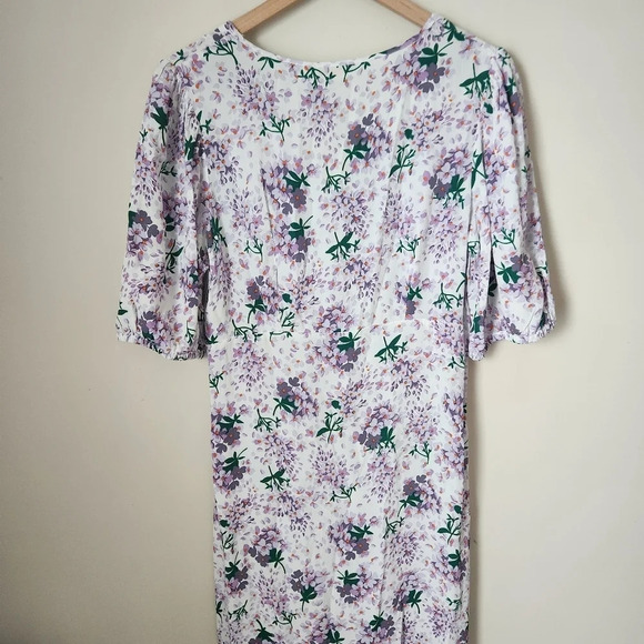 NWT byTiMo | Floral Bouquet Button Front Ruched Summer Maxi Dress - Size XL - Picture 11 of 16